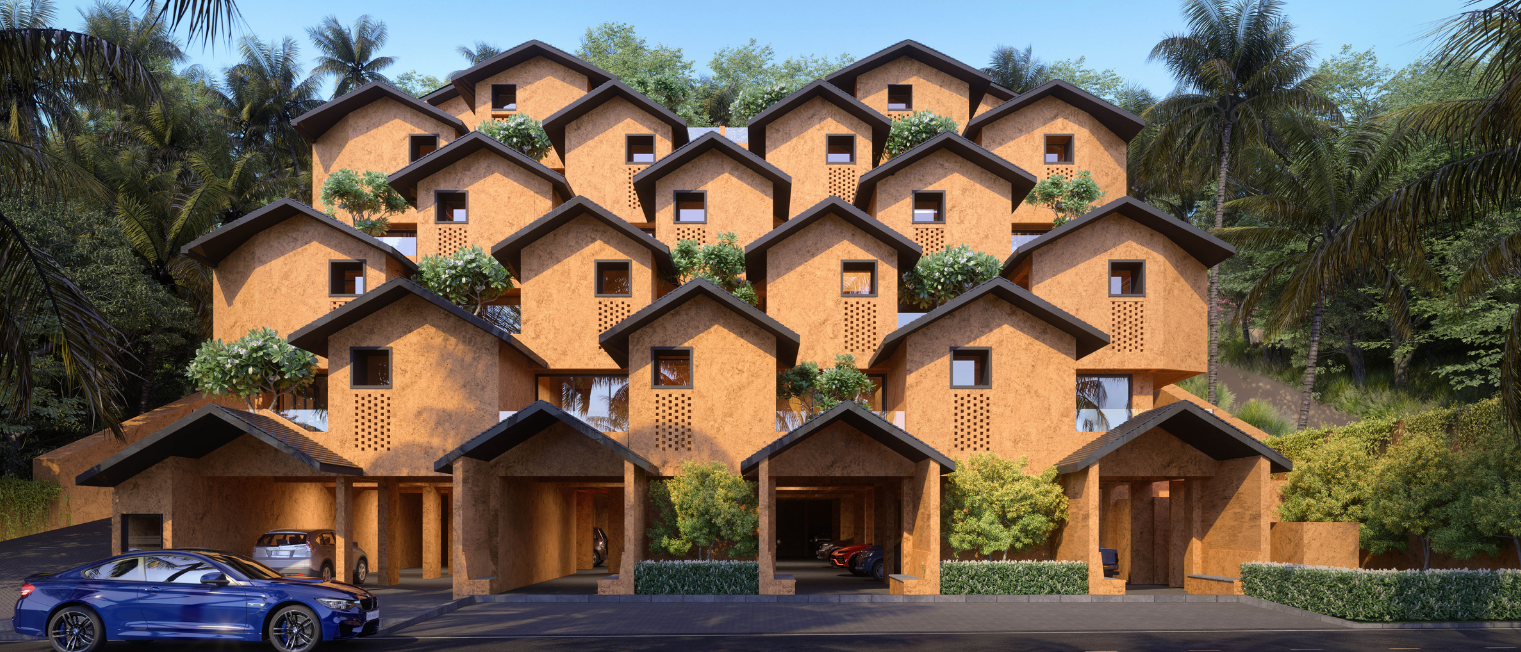 Bright, modern gym with plants